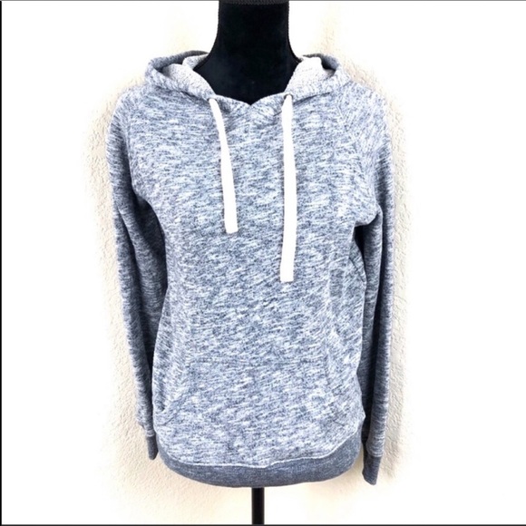 Tops - Hooded sweatshirt heathered blue